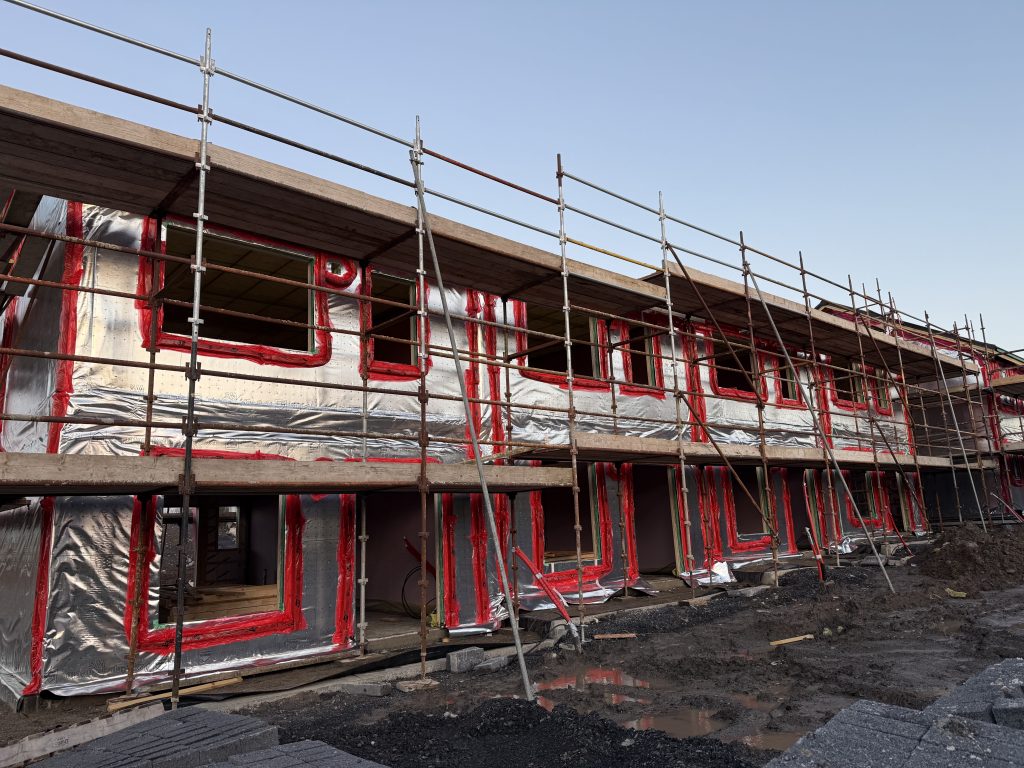 Residential development of 18 houses in Castlebar built with WE Element timber frame