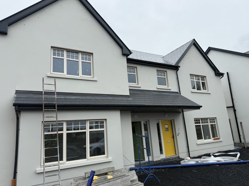 Residential development of 23 houses in Sixmilebridge built with WE Element timber frame